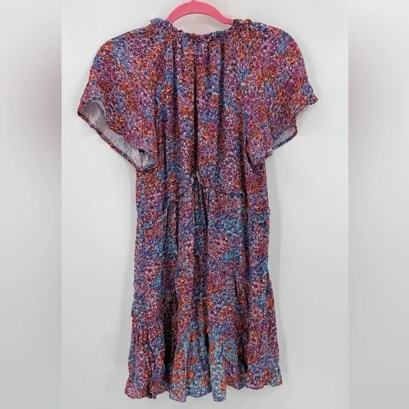Anthropologie Robin Floral Tierred Dress XS - Picture 5 of 5
